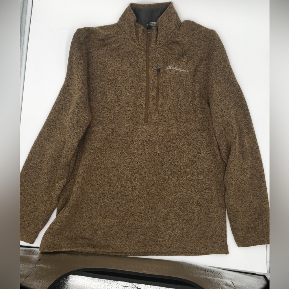 Eddie Bauer quarter zipper Mens pullover.